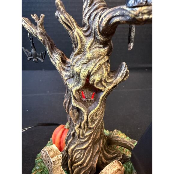 Department 56 Halloween Village Accessories Rock-a-Bye Vampire-Lights w/Box READ - Picture 12 of 16